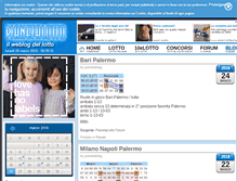 Tablet Screenshot of blog.pianetalotto.it